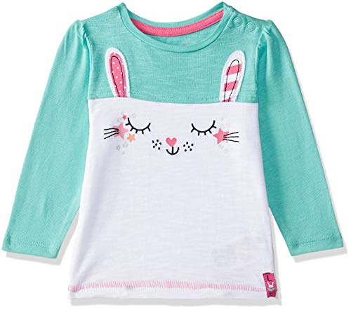 Image of Mothercare Baby Girls' Animal Print Regular Fit T-Shirt