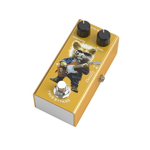 Dozzly Tremolo Pedal Mini Guitar Effects Pedal True Bypass for Electric Guitar