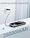 Power Bank,Klein 26800mAh Powerbank Schnellladefunktion 22,5W USB-C Tragbarer Externer HandyAkkus mit LED Display,Akku-Pack für iPhone 17 16 Pro Max 15 14 13 12 Galaxy S25 Edge,für Reisen, Camping