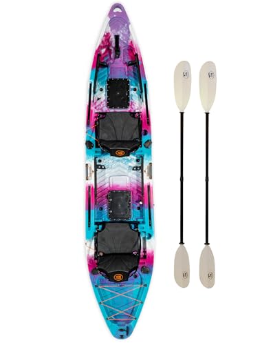Brooklyn 13.0 Pro Tandem Kayak 12-Foot, 8 inch 2 or 3 Person Sit ...