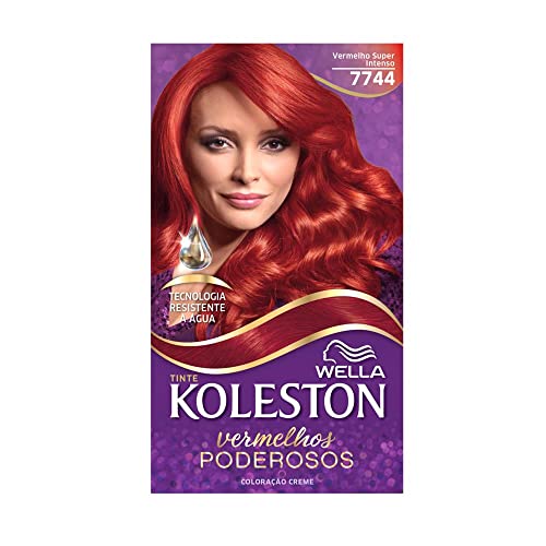Tintura Koleston Vermelho 7744 Supreme Intenso.