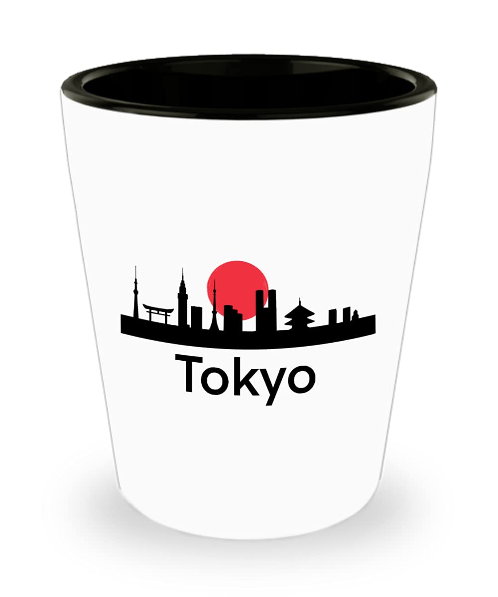 Gentle　TOKYO　　rep glosshack kissshot Tokyo City Shot Glass - Tokyo Lover Gifts Idea : Amazon.ca: Home