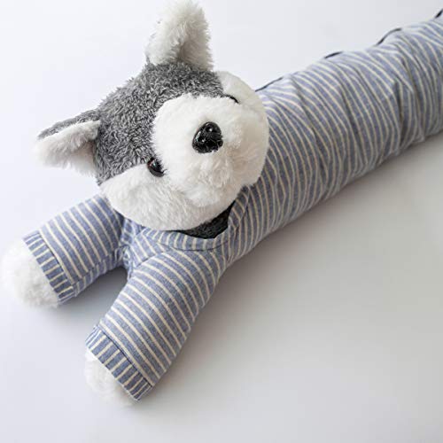 GP&Home Door Draft Stopper Under Door Sweep Seal Fabric Window Noise Blocker Guard Weather Stripping Bottom Dodger 36 to 38 inch