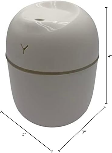 Miniatura 10 de Wild Essentials Difusorhumidificador de aceite esencial de niebla fría de 7.4 fl oz, aromaterapia, luz nocturna, portátil, alimentación USB, apagado