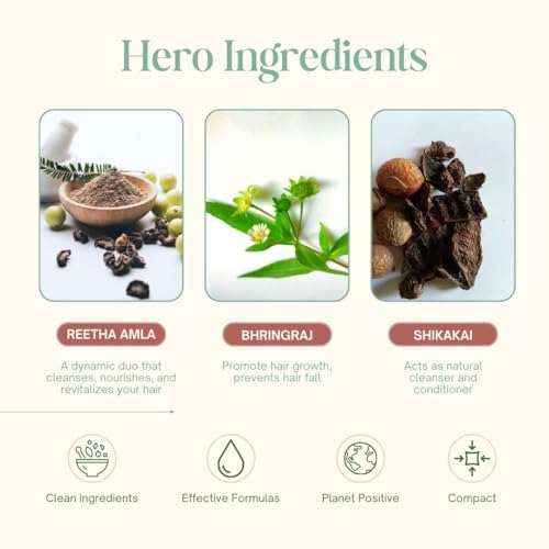 Image of Shunyam Mini Shampoo Bar - 10g Travel Size|Natural Solid Shampoo|Plastic-Free, Eco-Friendly Hair Care for All Hair Types|1 Bar = 3 Washes|SLS-Free, Vegan|Ideal for Gifting & Travel Mix