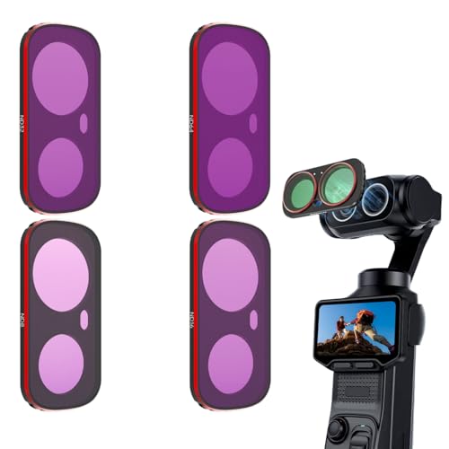 Honbobo Insta360 Luna Ultra �p �t�B���^�[�Z�b�g UV/CPL/Black Mist �}�O�l�b�g�� �A�N�Z�T���[ (ND8+ND16+ND32+ND64)