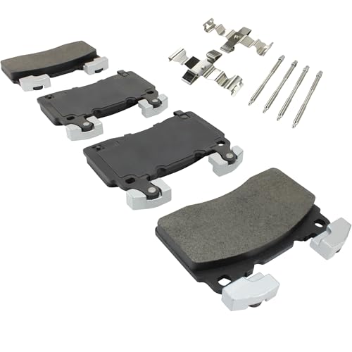 Image of QUALITY-BUILT Front Semi-Metallic Brake Pads, Premium 1001-1474BM, Compatible with 2014-2017 Chevrolet SS