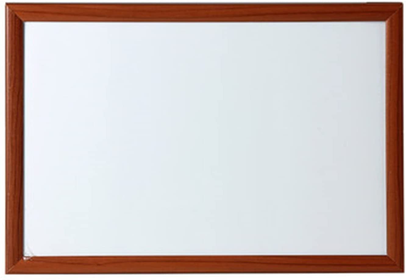 Marco de Madera Whiteboard Colgando pequeño Borre seco Tablero Oficina Oficina Hogar Playa de visualización Pizarra portátil(30x45cm)