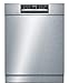 Bosch Elettrodomestici SMU6ECS51E Serie 6, Lavastoviglie per installazione sottopiano, 60 cm, acciaio inox