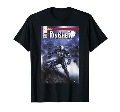 T-shirt Punisher Marvel idéal pour un look streetwear rétro et décontracté