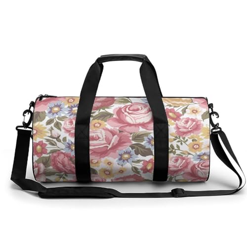 Sac de voyage roses vintage : voyagez léger sans abîmer vos affaires