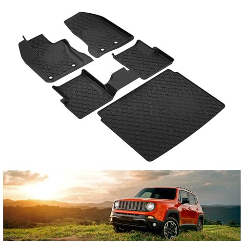 Image of Kiwi Master Floor Mats & Cargo Mat for 2015-2023 Jeep Renegade