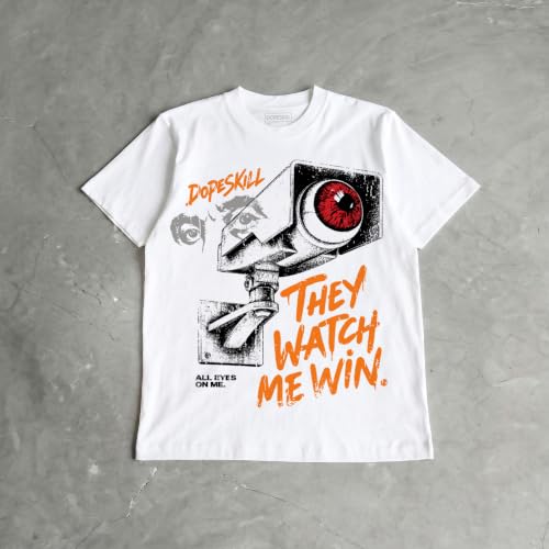 Image of DopeSkill Graphic Tee Streetwear Hip Hop Hypebeast Unisex T-Shirt Sneaker Colour Matching Shirts Rapper Mouth