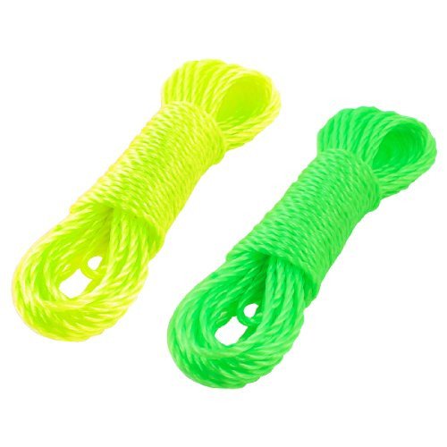 Alcoa PrimeNylon Clothes Hanging Rope String Clothesline 32.8Ft Long 2