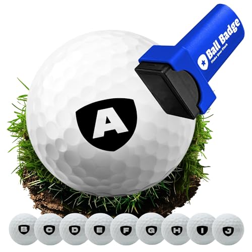 HODL 21 Ball Badge Golf Ball Stamp – Personalized Initial