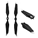 2 Pairs DJI Genuine Low-Noise Quick-Release Propellers for Mavic Pro or Mavic Pro Platinum, 8331 Sliver Stripes