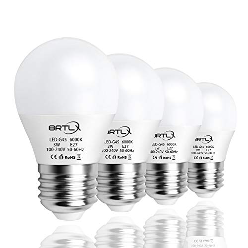 Bombilla LED Esférica E27 3 W