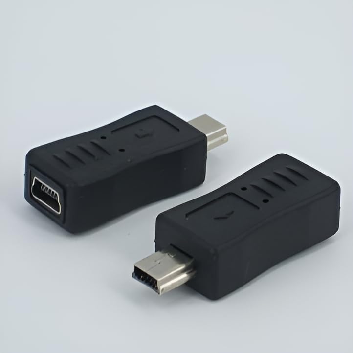 Image of Mini USB Male to Micro USB Female Adapter, Micro USB Male to Mini USB Female Adapter, Mini USB Female to Mini USB Male Adapter, Micro USB Female to Micro USB Male Adapter
