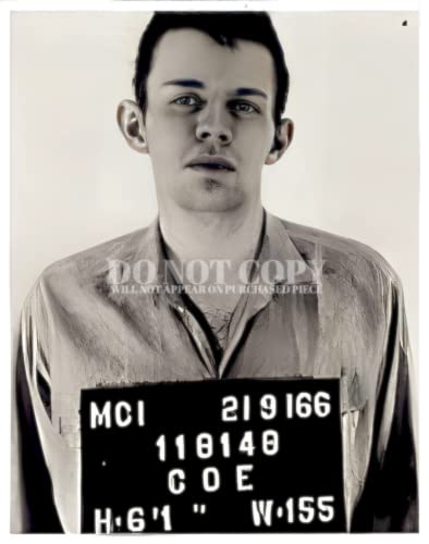 Portrait David Allan Coe Mugshot 1966 le cadeau idéal pour fan de country outlaw