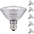 Vinaco PAR30 Short Neck 75W, 6 Pack High Output PAR30 Halogen Flood Light Warm White 2800K, PAR30 Dimmable, Long Lasting PAR30 Flood Light Bulb 120V with E26 Base for Indoor/Outdoor
