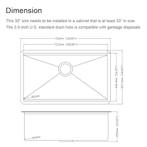 30 inch Gunmetal Black Stainless Steel Undermount Kitchen Sink - CELAENO 30x18x10 Handmade 16 Gauge Single Bowl Workstation Sink, 10 Inch Deep Kitchen Sink is equipped with various accessories 30 inch Gunmetal Black Stainless Steel Undermount Kitchen Sink CELAENO 30x18x10 Handmade 16 Gauge Single Bowl Workstation Sink 10 Inch Deep Kitchen Sink is equipped with various accessories