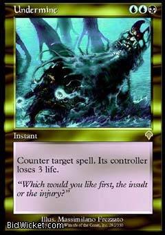 MTG 蝕み/Undermine(INV)Foil×4枚 蝕み [INV] Foil 【BIGWEB | MTG】日本最大級の激安カードゲーム