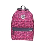 Mochila Grande Paul Frank 21T01 Floral Rosa