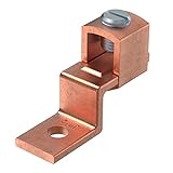 Gardner Bender 6-1/0 AWG Offset Terminal Lug Copper 2 pk - Case of: 1;