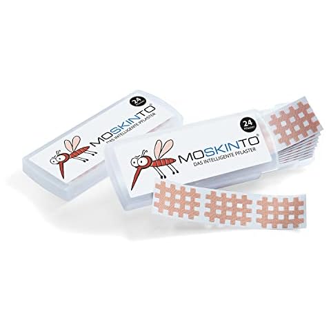 MOSKINTO Mückenpflaster, Juckreiz, Stechmücken, Bremsen, Bienen, Schnacken, Mückenstiche, Bite, Stichheiler, für Kinder und Erwachsene Cover