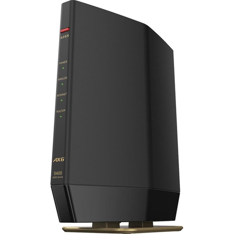 【未使用品】　BUFFALO WSR-5400AX6B-MB Wi-Fi 6 Amazon.co.jp: Buffalo WSR-5400AX6B/Dシリーズ WSR-5400AX6B/DMB