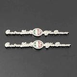 original ersatzteile alfa romeo 156 [Einfach zu installieren]: Die Rückseite des Emblems besteht aus 3M-Kleber. Reinigen Sie einfach die Oberfläche des Autos, ziehen Sie dann die Rückseite ab und kleben Sie es fest auf.