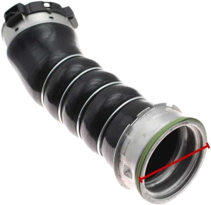 Air Intake Duct Hose 11617807985 Compatible With X5 E70 LCI X6 E71 2009-2014 Radiator Insulation Hose Camps Turbo Intercooler Hose