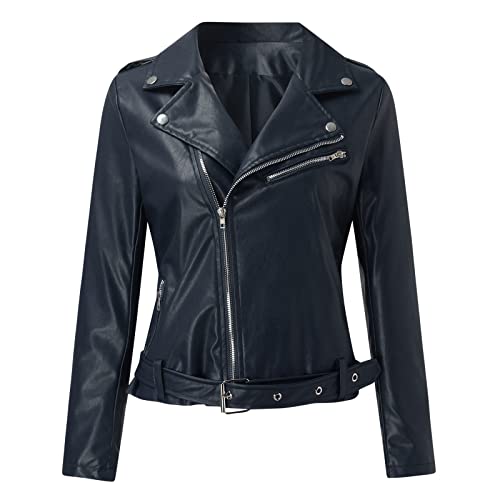 Veste en cuir synthétique pour femme ronde cherchant le confort - 3