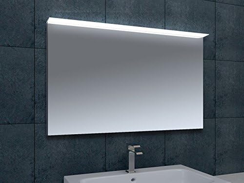 The Bath PeopleEdworth Portrait Low Energy LED Infrared Sensor Demister Pad Shaver Socket Wall Mounted Bathroom Mirror 1200 x 600mm, 1200 x 600
