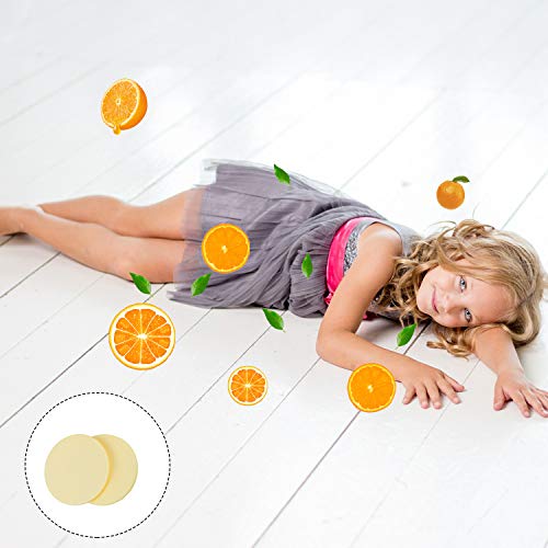 24 Pack Replacement Steam Mop Scent Disc Steam Mop Citrus Fresh Fragrance Scented Pad Compatible With Bissell Powerfresh And Symphony Series Fits Model 1940, 1806 And 1132 #TOP6