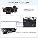 Foto4easy Aluminum Alloy X-H2 X-H2S Cage for Fujifilm X-H2&X-H2S Mirrorless Digital Camera Body,Camera Rig with NATO Rails, Quick Release Plate for Arca