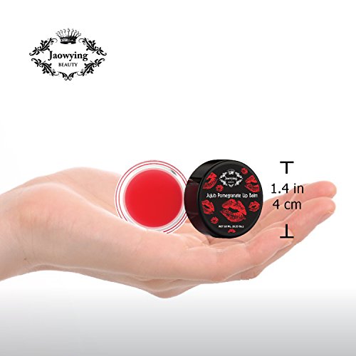 Pomegranate Lightening Lip treatment for Dark Lips - Rich shea butter, Softens, Hydrates and Nourishes - Net 0.33 Oz (10 g.)