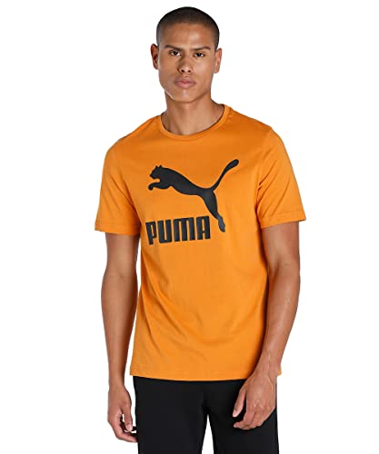 Image of Puma Men Cotton Regular Fit T-Shirt