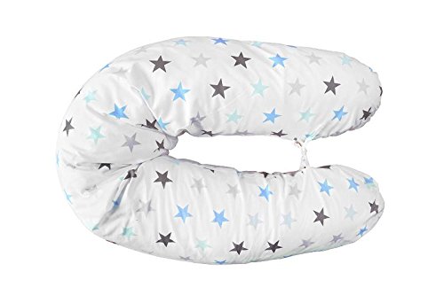 334 – 142 – 187 cuscino per allattamento sleeplease stelle, Blu