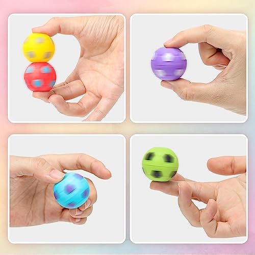 AZEN 96 Pcs Soccer Party Favors for Kids 4-8 8-12, Mini Fidget Spinners Soccer Ball Toys, Goodie Bags Stuffers for Birthday, Treasure Box Toys for Classroom, Return Gifts for Kids by AZEN - Image 2