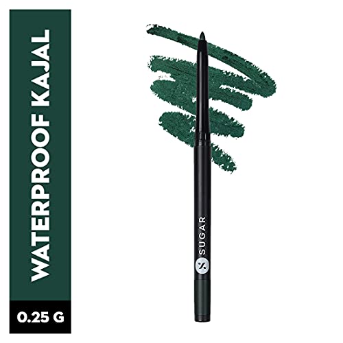 SUGAR Cosmetics - Kohl Of Honour - Intense Kajal - 05 Go Green (Green Kajal) - Ultra Creamy Texture, Smudge Proof, Water… - Image 3