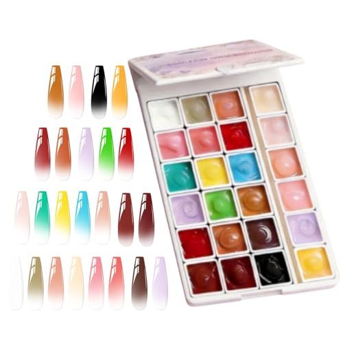 Gel de palmaditas manicura fácil para principiantes con problemas de difuminado