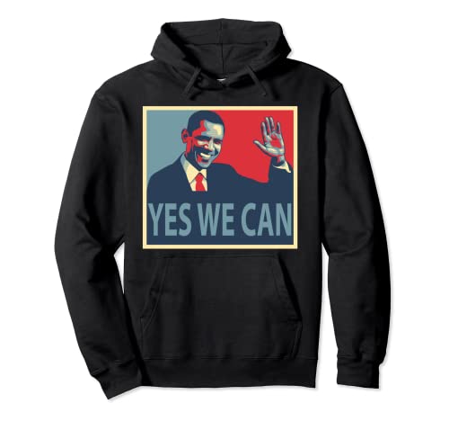 Sí Podemos Barack Obama 44 Sudadera con Capucha