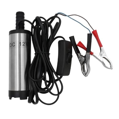 Mini pompe inox 12V pour transfert de carburant diesel et eau