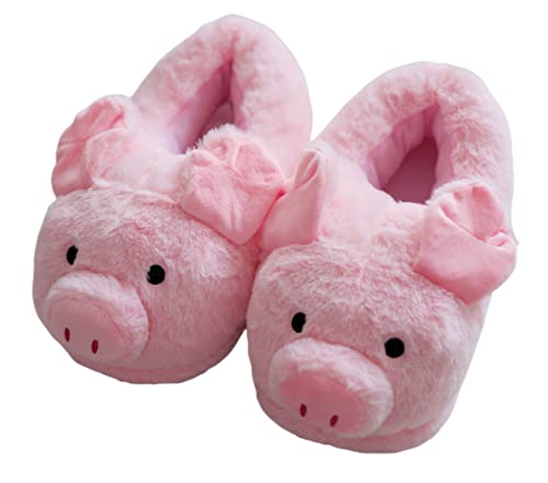 Cartoon animal cotton shoes, interesting pig cotton shoes, indoor and outdoor thermal, men's and women's winter adult