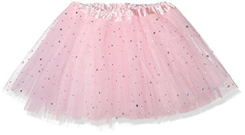 Whobabe -Tüllrock Stella für Mädchen - Ballettrock mit Sternchen - Tütü Tutu Petticoat - in verschiedenen Farben - One Size