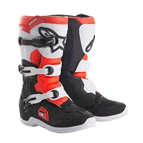 Alpinestars 2014018-1231-5 Tech 3S Boots Black/White/Red Sz 05