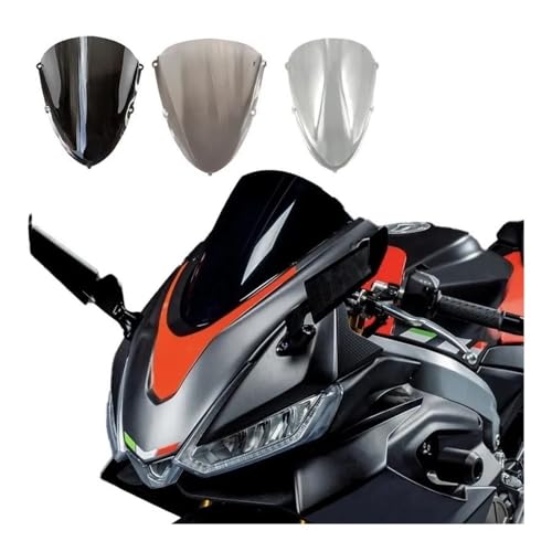 Déflecteur de vent avant moto transparent pour les road-trips en RS660 - 4