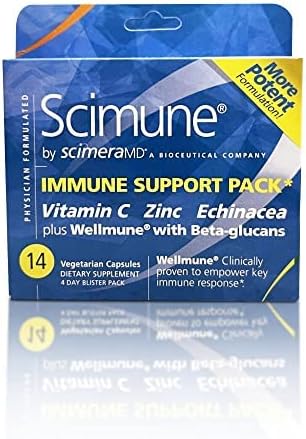 Miniatura 4 de Scimera - Paquete de zinc de apoyo inmunológico y saúco para aumentar la inmunidad (14 unidades, cimuna, 60 unidades de zincMD)