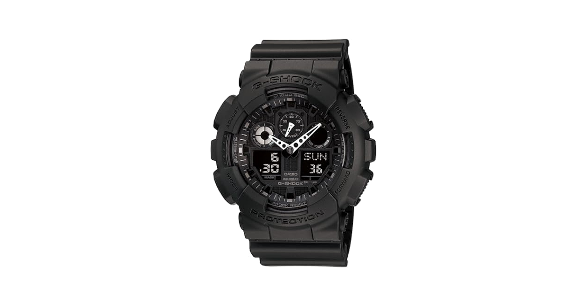 Amazon.com: Casio G-Shock GA100-1A1 | Men's Tough Analog